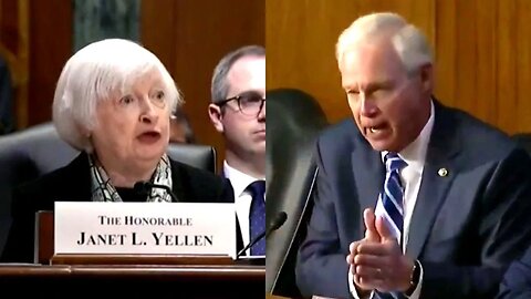 Janet Yellen DENIES that spending is a main cause of inflation in TENSE exchange with GOP Senator