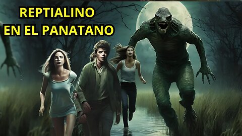 REPTILIANO EN EL PANTANO