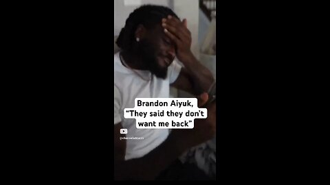 Brandon Aiyuk,“They said they don’t want me back” #shorts #footballshorts #nfl #football #sports