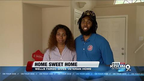 Purple Heart vet gets mortgage-free home