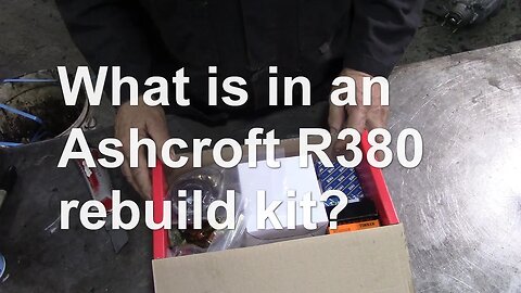 What is in an Ashcroft R380 rebuild kit?