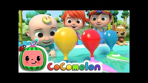 Balloon Boat Race | ‪@CoComelon‬ Nursery Rhymes & Kids Songs