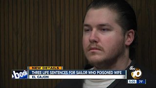 Former sailor sentenced for poisoning wife