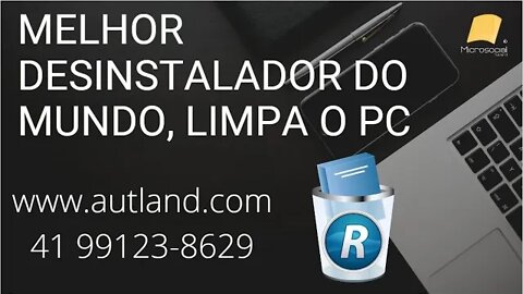 DESINSTALAR qualquer coisa e DEIXAR O WINDOWS MAIS RÁPIDO, melhor do Mundo, Revo Uninstaler