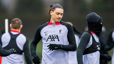 Darwin Nunez IS FIT! Liverpool train ahead of HUGE Real Madrid Champions League Round of 16 match