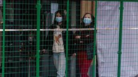 Residents Caged In As Shanghai Officials Block Off Their Homes With Metal Fences