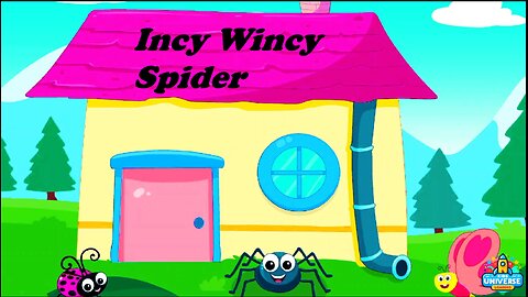 Incy Wincy Spider - Kids Nursery Rhymes