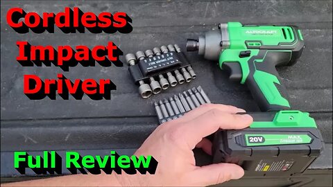 Cordless Impact Driver - Full Review - Nice Compact Impact