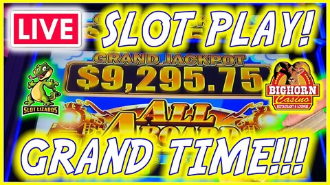 🔴 LIVE SLOT PLAY JACKPOTS! PART 2 OF SATURDAY NIGHT PARTY AT BIGHORN CASINO!