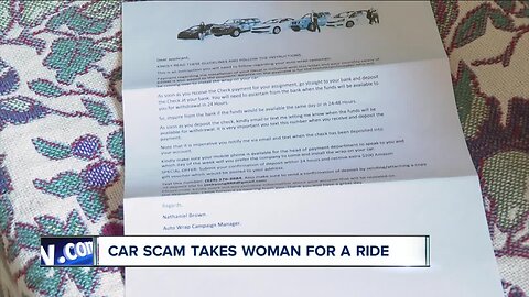 "I fell for it hook, line and sinker:" woman narrowly escapes car wrap scam