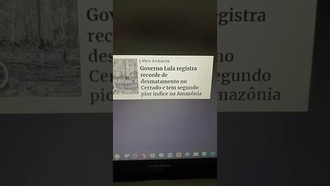 desgoverno Lula registra recorde de desmatamento no Cerrado e na Amazônia fazol