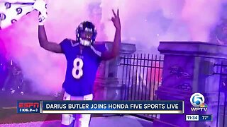 Darius Butler joins Paxton Boyd on Honda Five Sports Live