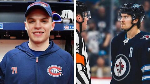 Scheifele frappe violemment Evans lors du 1er match CH-Jets et les Québécois réagissent