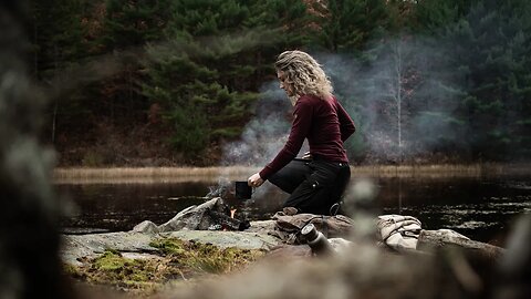 Solo Hike to Secret Crown Land Spot | Coffee, Autumn, PEACE