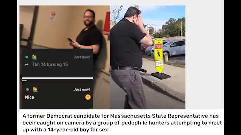 State Rep Candidate Matt Trowbridge (D) of Massachusetts, gets CAUGHT trying to meet a 14yr minor.