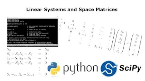 Linear Systems and Sparse Matrices with Numpy and Scipy