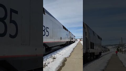 Walking Next to the California Zephyr!