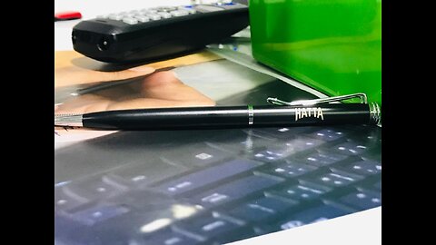 laser marking on metal pen