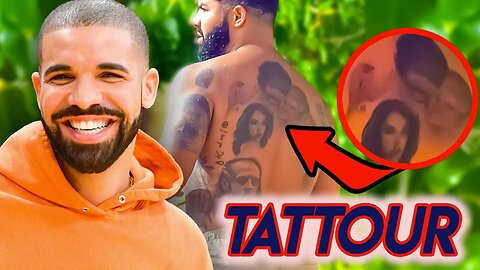 Drake | TattoTour | Tatuajes De Rihanna, Lil Wayne, Adonis Y Más