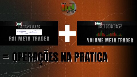 OPERAÇÕES NASDAQ [ US100 ] SÉRIE INDICADORES (RSI E VOLUME)