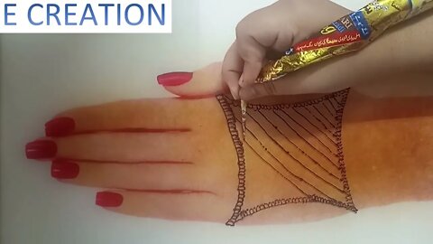 beautiful tikki mehndi design