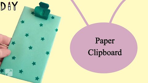 Paper Clipboard / Back to School Craft Ideas