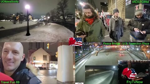 Truckers Freedom Convoy 2022 In Ottawa, Canada February 16 part 2 LIVE!