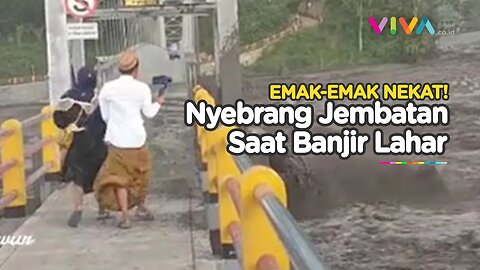 DETIK-DETIK Ras Terkuat di Bumi 'Terobos' Banjir Lahar Semeru