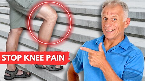 Seniors, Stop Knee Pain Instantly When Using Stairs!