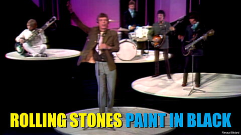 ROLLING STONES - PAINT IN BLACK