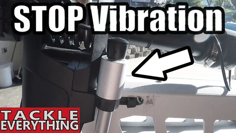 STOP Vibration!! Trolling Motor Stabilizing Rod