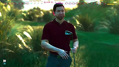 EA Sports Pga Tour 2023 Brandon Dunes Start of Career R2 Lead 4k HDR RTX 4090 13700KF