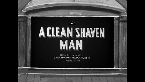 Popeye The Sailor - A Clean Shaven Man (1936)