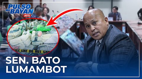 Isyu ng PDEA leaks, at 1.2 tons ng shabu, Sen. 'Bato' lumambot