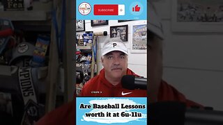 Travel Baseball- Baseball Lessons are WORTHLESS for 6u-11u! #shorts #baseball