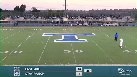 2 PREP FOOTBALL LIVE STREAM: Eastlake vs Otay Ranch