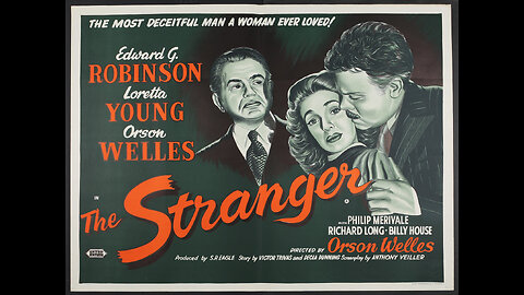 The Stranger by Orson Welles 1946