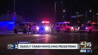 60-year-old pedestrian struck, killed