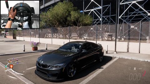 BMW M4 F82 | Forza Horizon 5 | Steering Wheel Gameplay