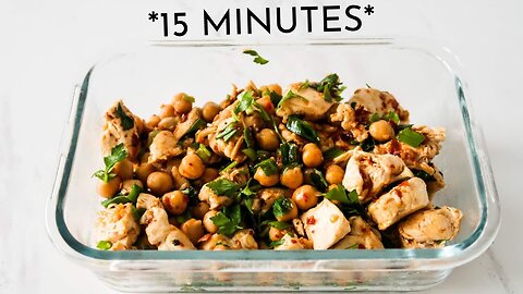 High-Protein Spicy Chicken & Chickpea Recipe