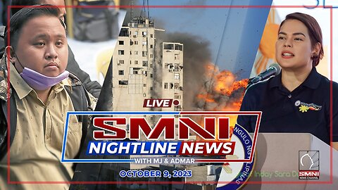 SMNI Nightline News with Admar Vilando & MJ Mondejar | October 9, 2023