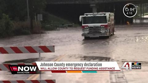 Johnson County issues disaster declaration after storms and flooding