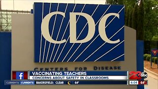 Vaccinating Teachers: concerns about safety in the classrooms