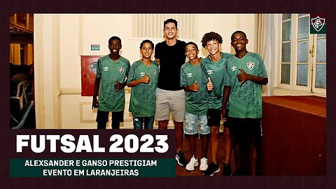 COM AS PRESENÇAS DE GANSO E ALEXSANDER, FLUMINENSE APRESENTA PLANEJAMENTO DO FUTSAL PARA 2023