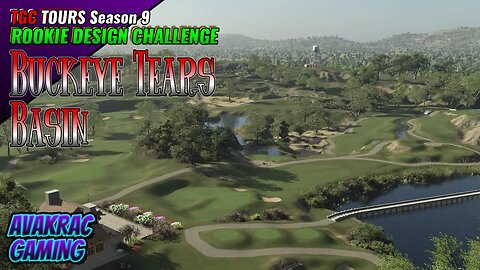 PGA TOUR 2K23 - Buckeye Tears Basin (Rookie Design Challenge Season 9)