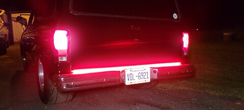 Glowe Industries Hand-Built LED 'Flowing' Brake Light Strip Project...