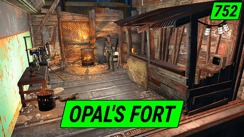 Opal's Hidden Railroad Fort | Fallout 4 Unmarked | Ep. 752