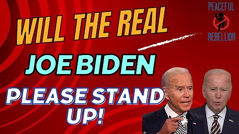 MY THOUGHTS ON JOE BIDEN Peaceful Rebellion #awake #aware #spirituality #channeling #5d #ascension