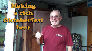 Brewing an Oktoberfest - I Share my Recipe