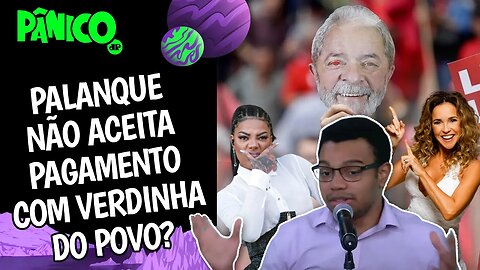 LUDMILLA E DANIELA MERCURY RELEMBRARAM O "L" DE GLEE AO PEDIR VOTO PRA LULA? Fernando Holiday opina